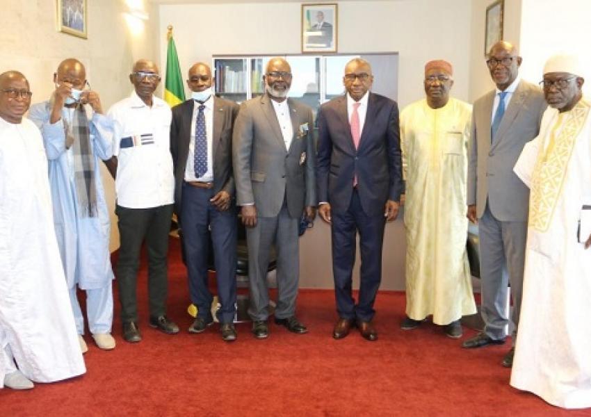 Audience du MFA une délégation de l'Association des Officiers Sénégalais Formés Au Royaume du Maroc
