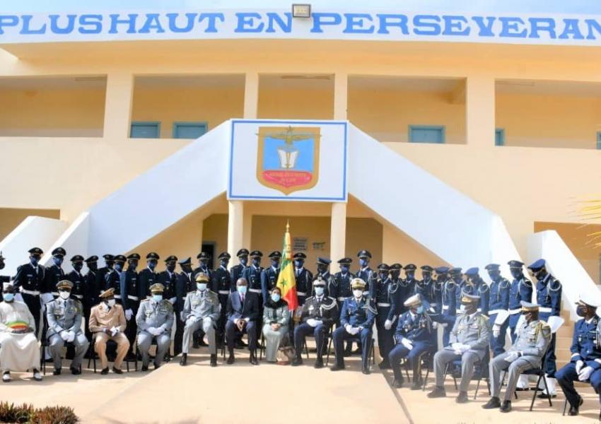 Cérémonie de sortie de la 9ème promotion du Brevet élémentaire de l'Ecole de l'armée de l'Air