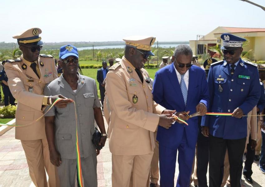 inauguration du centre aéronautique de  Guero 
