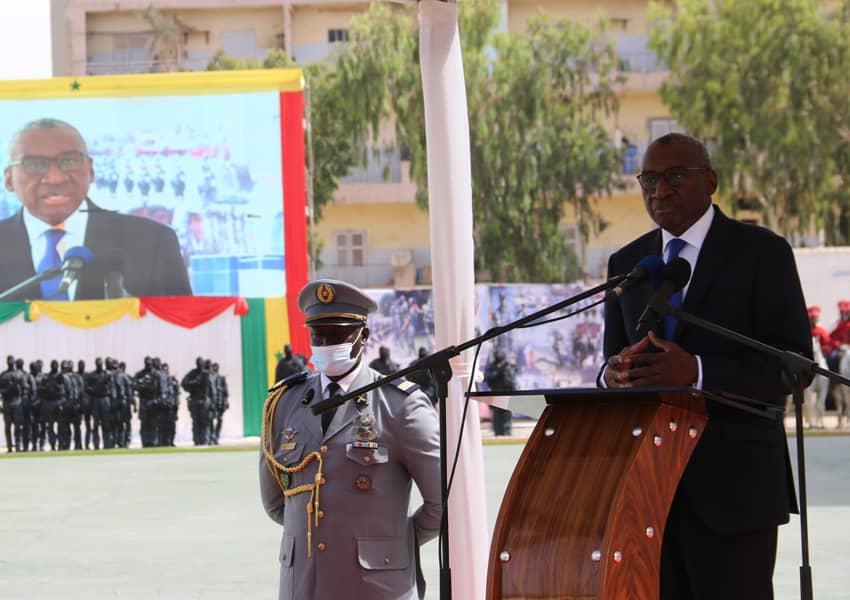 Installation du nouveau Commandant de la Gendarmerie le général Moussa FALL