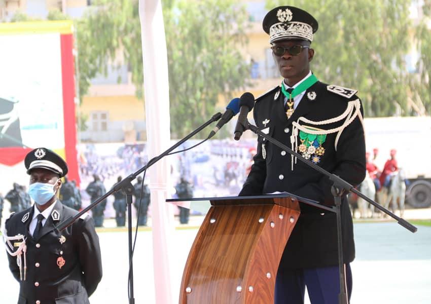 Installation du nouveau Commandant de la Gendarmerie le général Moussa FALL